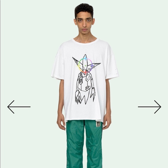 Off White X Futura Alien Collab Deadstock Item